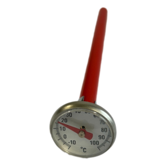 INSTEEKTHERMOMETER KLOKMODEL 15 CM.