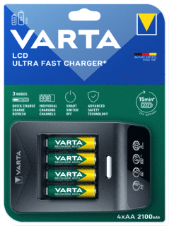 BATTERIJLADER UNIVERSEEL VARTA (AA / AAA / 9V)